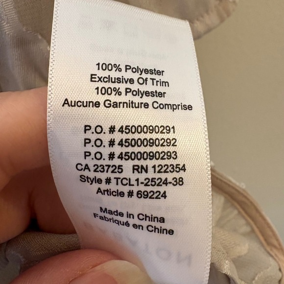 BABATON Sheer Randy Blouse Size Small - Picture 6 of 7